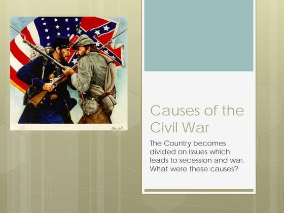 Causes of the Civil War: Sectionalism & States' Rights | PPT ...