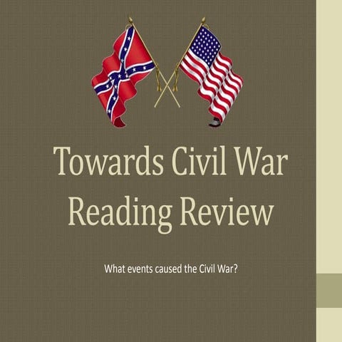 Causes of the civil war american journey review