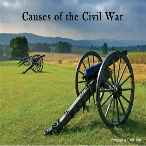 Causes of the civil war ppt