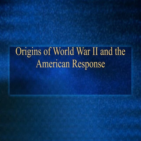 Causes of world war ii students prompts