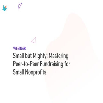 [CauseVox] Mastering P2P for Small Nonprofits - OPT.pdf
