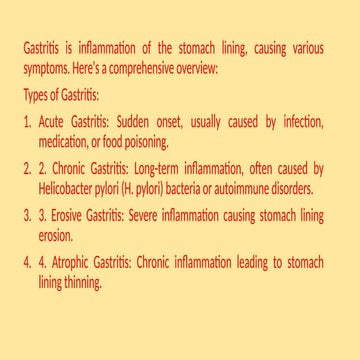 causing various symptoms Acute Gastritis.pptx