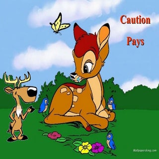 Caution Pays