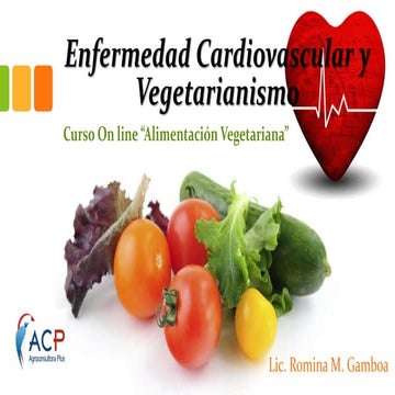 Enfermedad Cardiovascular y Vegetarianismo