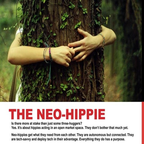 Cavemen speak. the revival of the hippie & the need for back to-basics market...