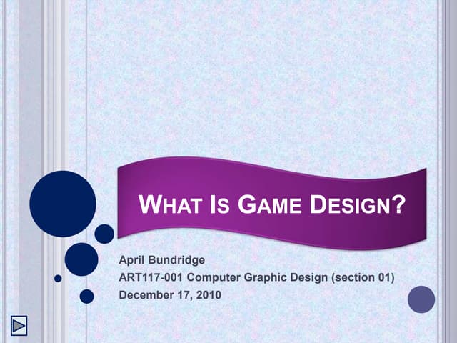 Game Design