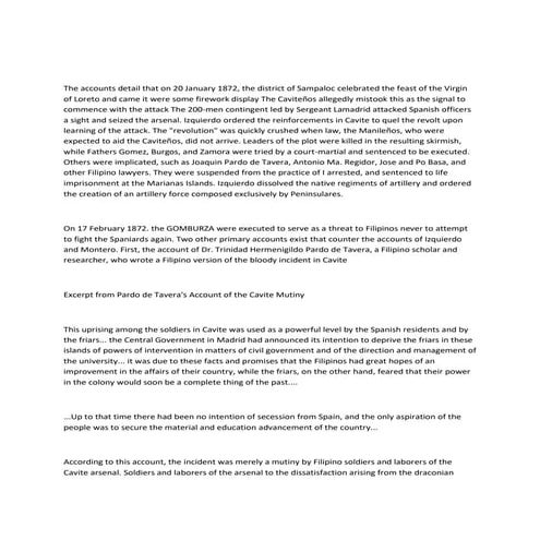 What happened in the cavity mutiny.?docx