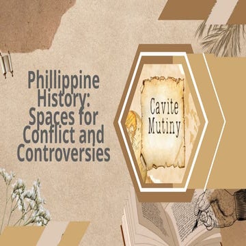 READINGS IN PHILIPPINE HISTORY- WHAT HAPPENED DURING THE CAVITY MUTINY