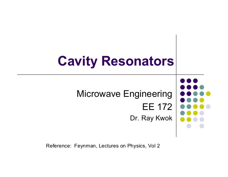 Cavity resonator