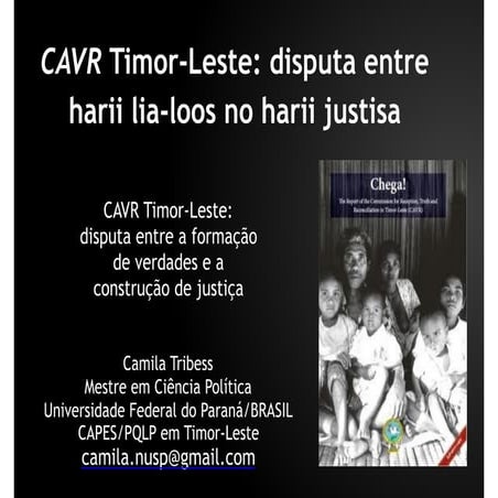 CAVR Timor-Leste