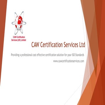 Caw Certification Services - Company Information