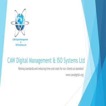 Caw Digital Management & ISO Systems - Company Information 