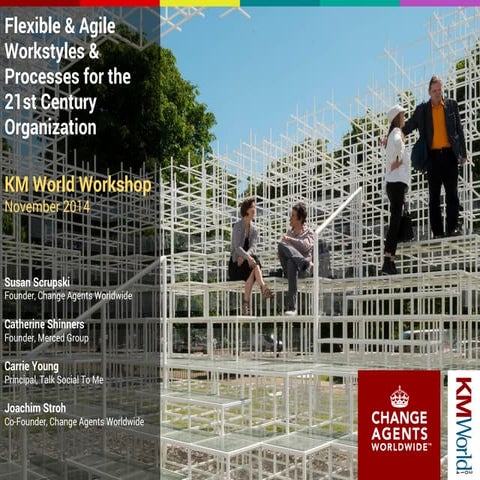 Change Agents Worldwide Workshop KMWorld 2014