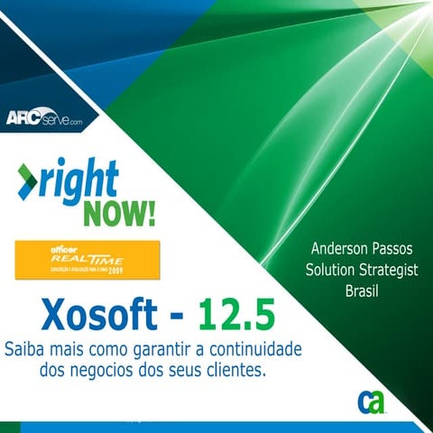 Cax Osoft12 5r Garanta Continuidade  Nos Negocios