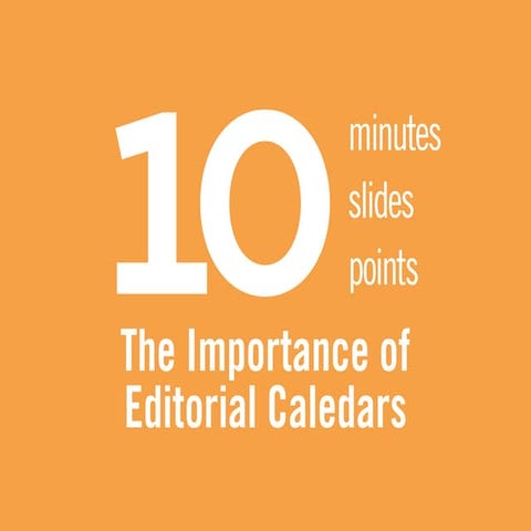 Importance of Editorial Calendar in Digital Marketing