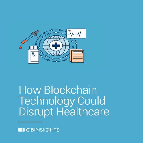 CB insights: How Blockchain Technology Could Disrupt Healthcare | PDF