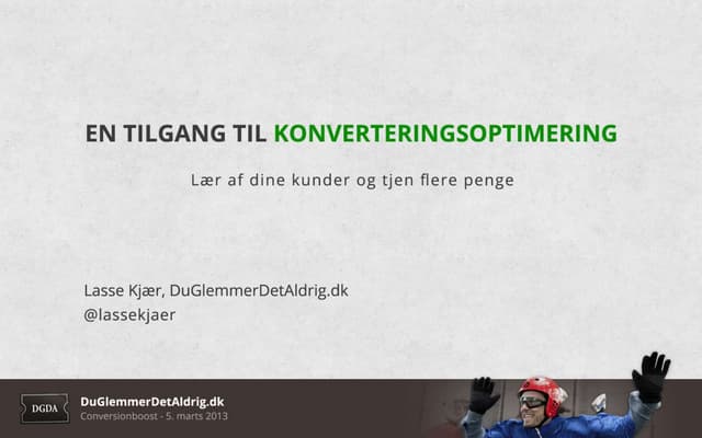 Lasse Kjær - Conversionboost