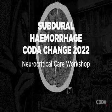 Subdural Haemorrhage and MMA embolisation