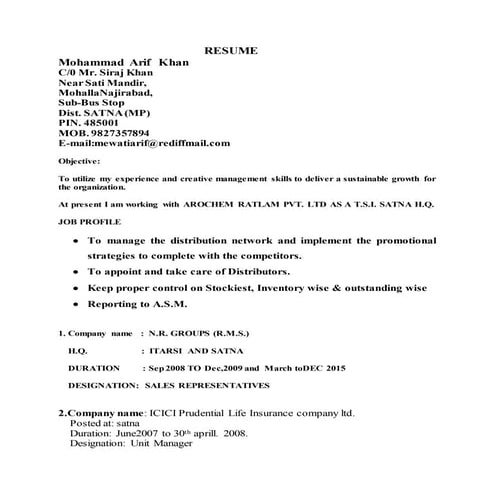 Resume | DOC