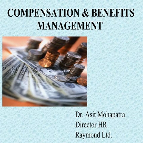 Compensation & benefits