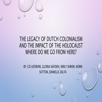 Presentation Amsterdam