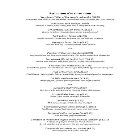 a la carte 21 02 2015 Vincent