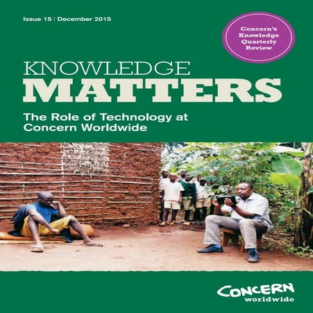 Knowledge Matters Issue 15 - Technology at Concern