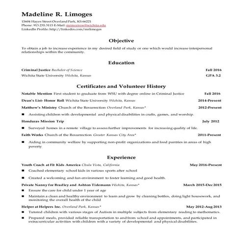 Resume RD 1 | DOCX