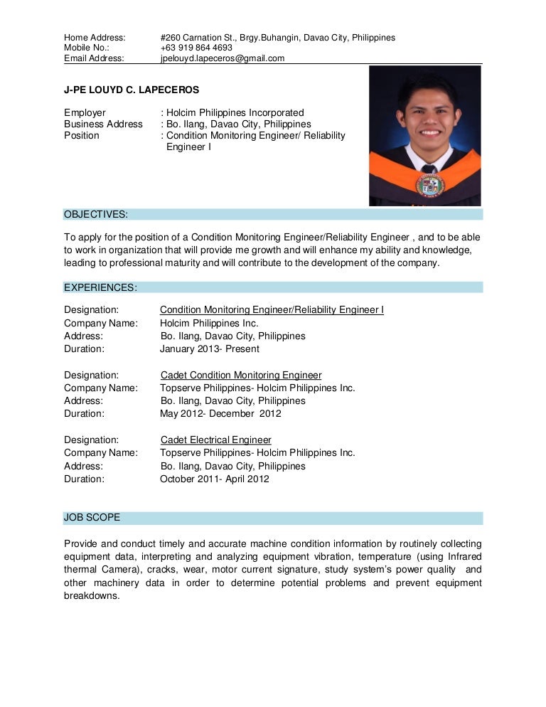 Curriculum vitae mrl image