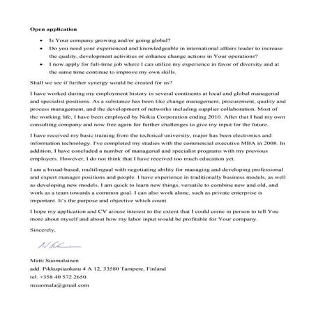 Open application | PDF