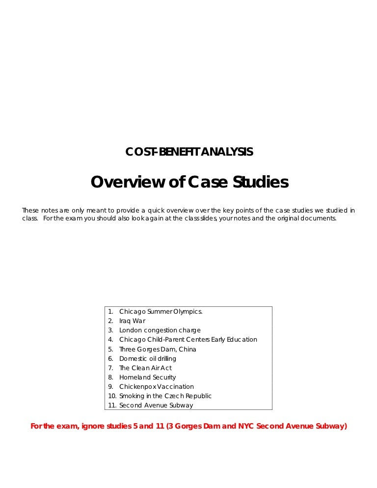 Cba case study interview image