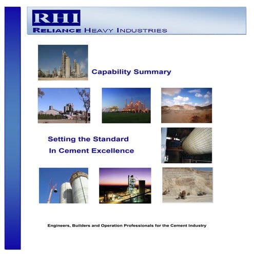 RHI Capability Summary