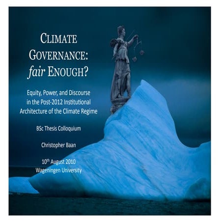 C Baan BSc thesis presentation