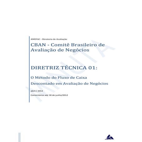 Cban dt 01 laudo de avaliação - dcf | PDF