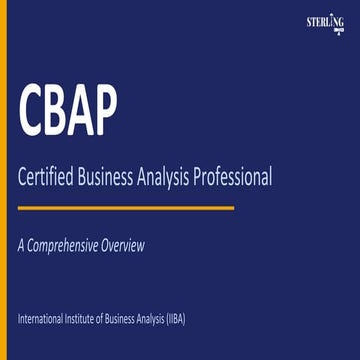 Free CBAP V3 study material | PDF