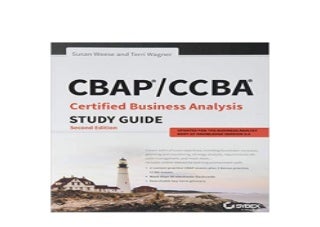 CCBA試験勉強書