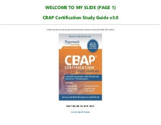 CBAP Lerntipps