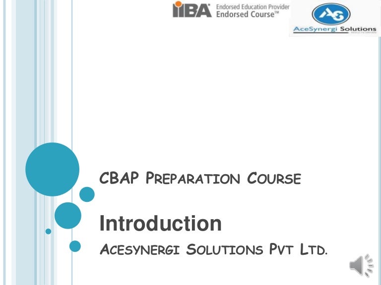 CBAP Zertifikatsdemo