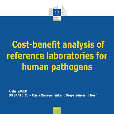 CBA on reference laboratories human pathogens
