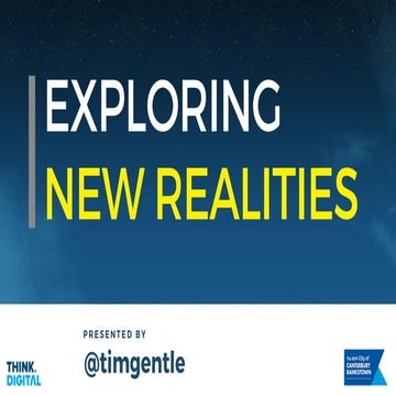 Exploring New Realities - CBBAS Business Networking Breakfast