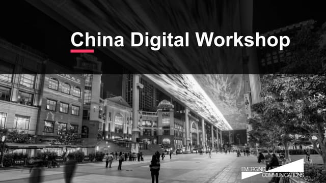 China Digital workshop Cornwall UKT...