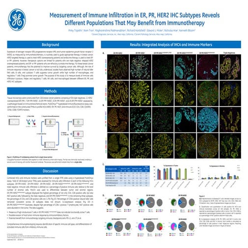 AACR Immune Infiltration In ER, PR, HER2 IHC Subtypes | PDF