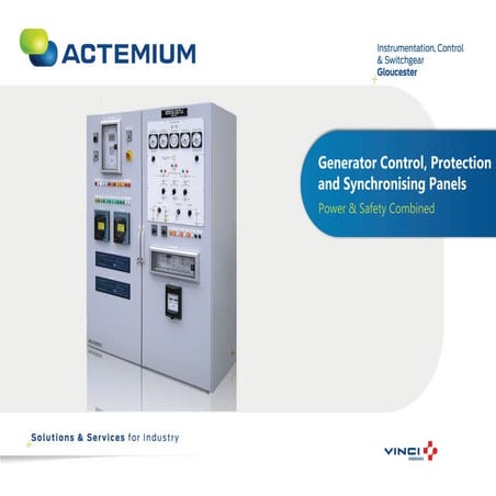 Actemium LV SWBD & MCC Brochure | PDF
