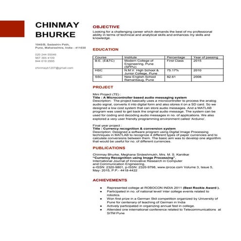 Resume shweta singh | PDF