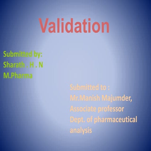 validation. chemical and biological evaluation, cleaning validation, personal...