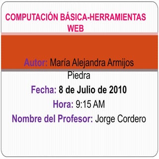 Cb eval alejandra armijos