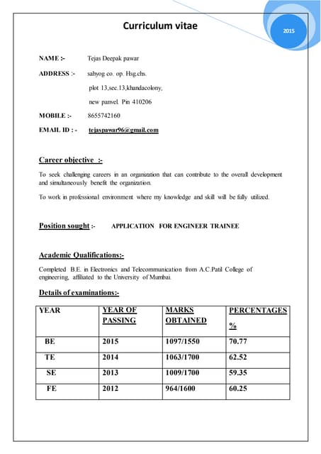 final resume