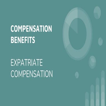 Compensation benefits of expatriate