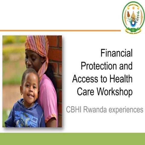 CBHI Rwanda Experiences