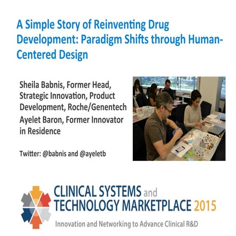 A Simple Story of Reinventing Drug Development: Paradigm Shifts through Human...